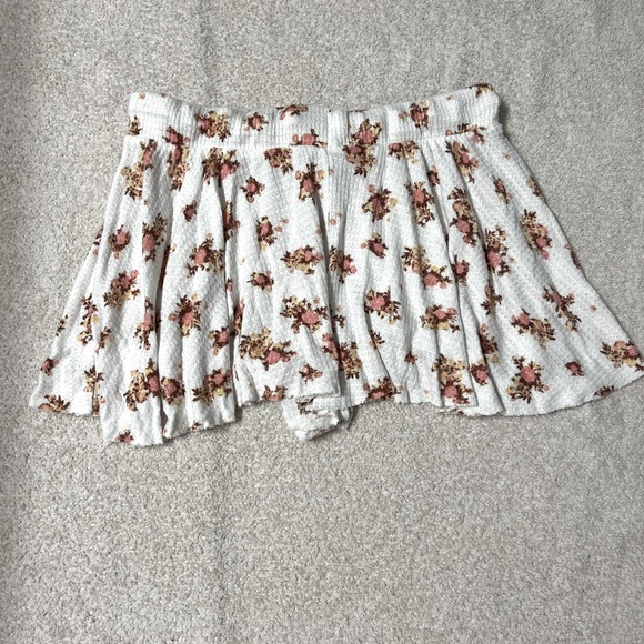 Free People Intimately One of the Girls Floral Drawstring Shorts - Size XS - Picture 7 of 7